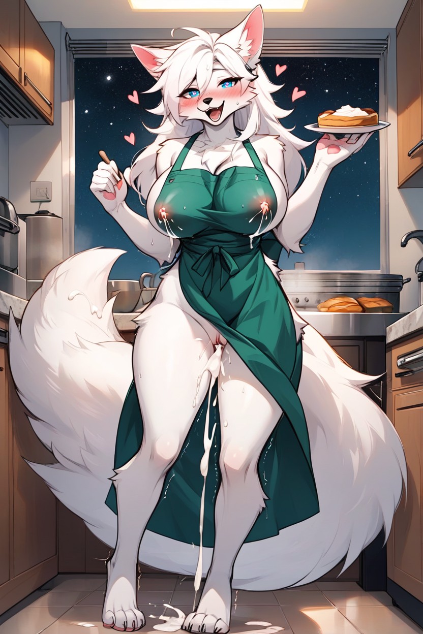Maigre, Massive Boobs, Enjoying Porno IA Furry