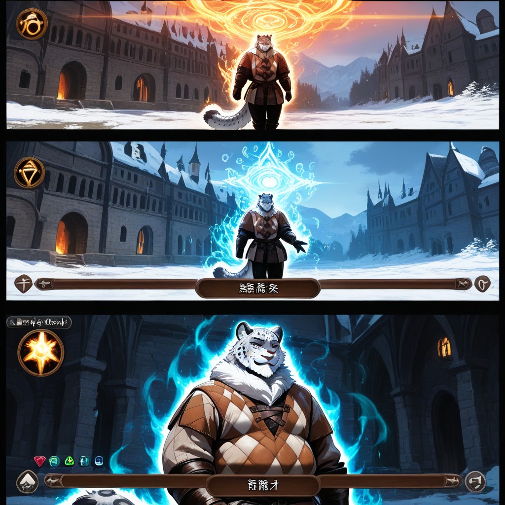 Comic, Fluffy Beard, Visible Pubes Porno IA Furry