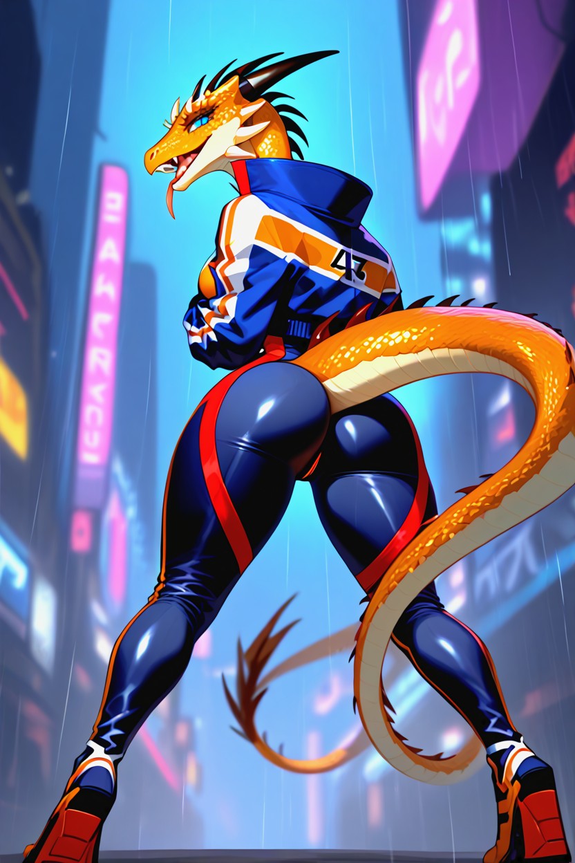 Laughing, K, Medium Ass Furry AI Porn