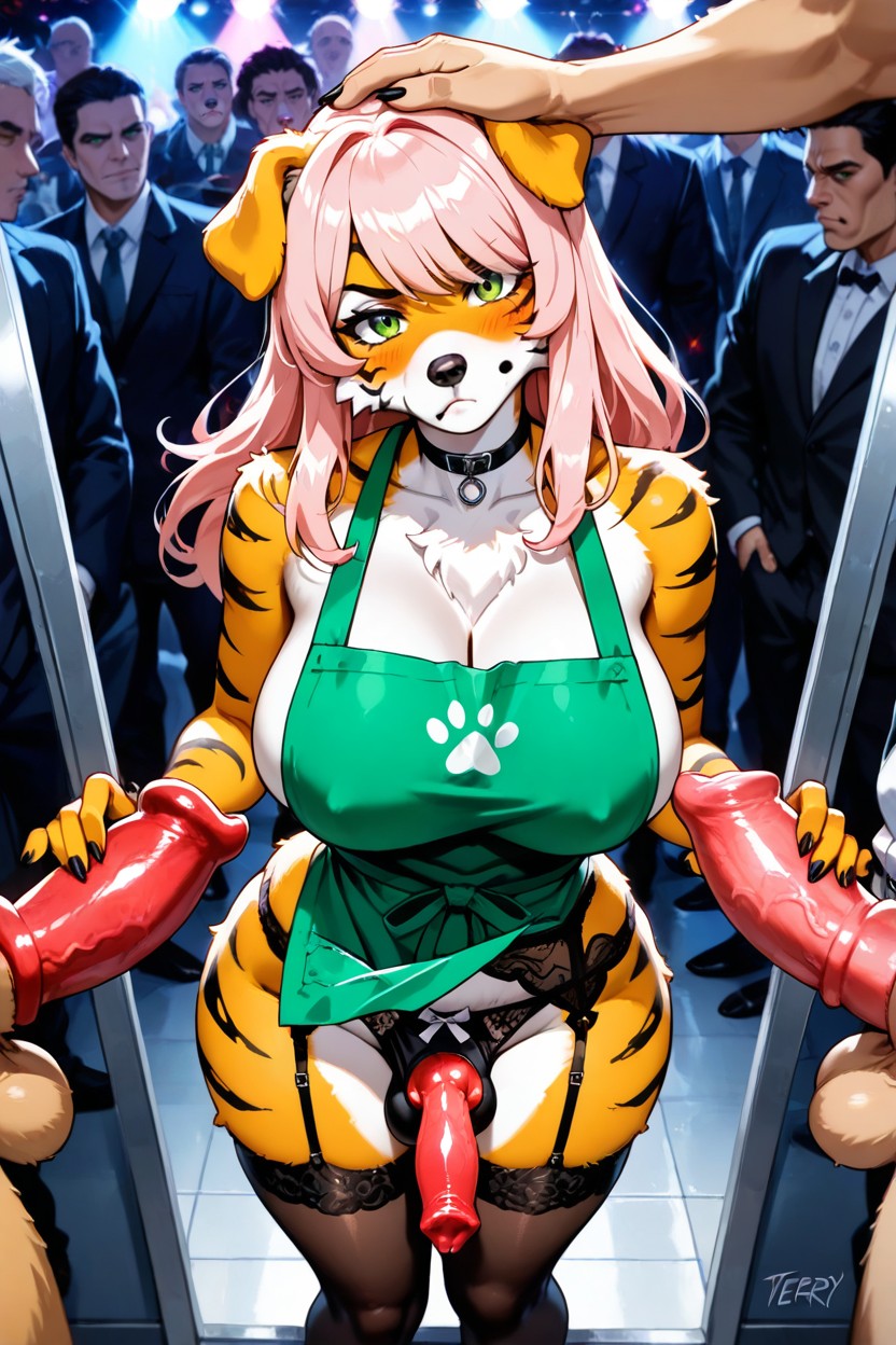 Dog Penis, Wide Hips, 群交 AI獸人黃片