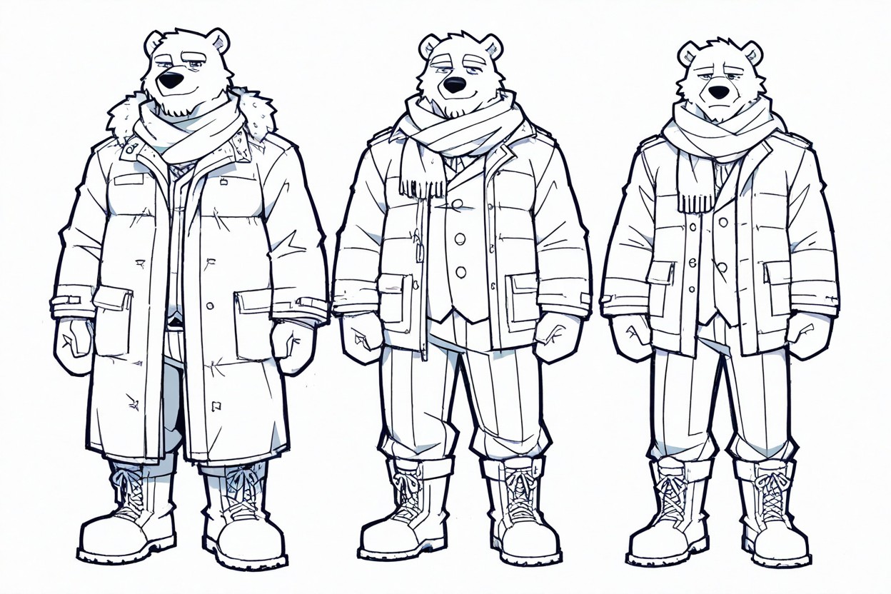 18+, Thick Scarf, Polar Bear AI獸人黃片