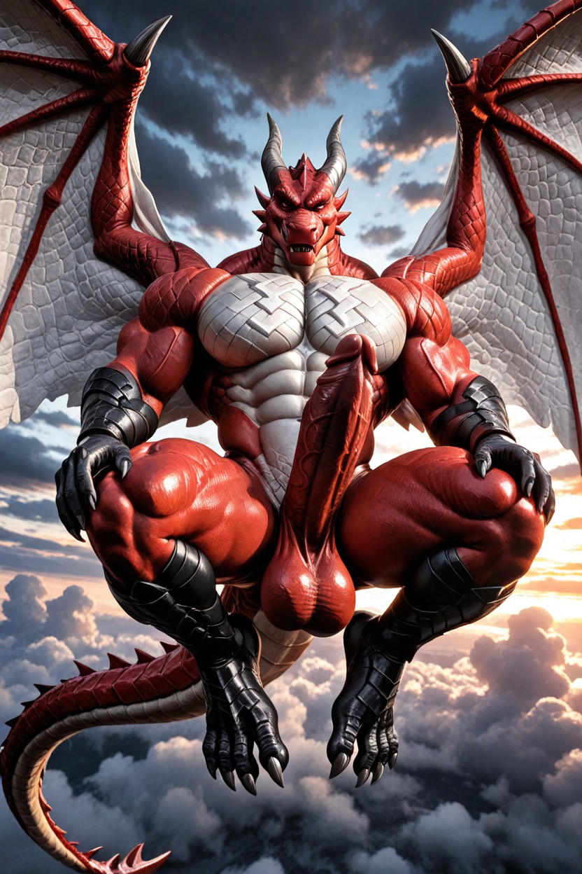 Red Dragon, Black Hands, Fangs AI獸人黃片