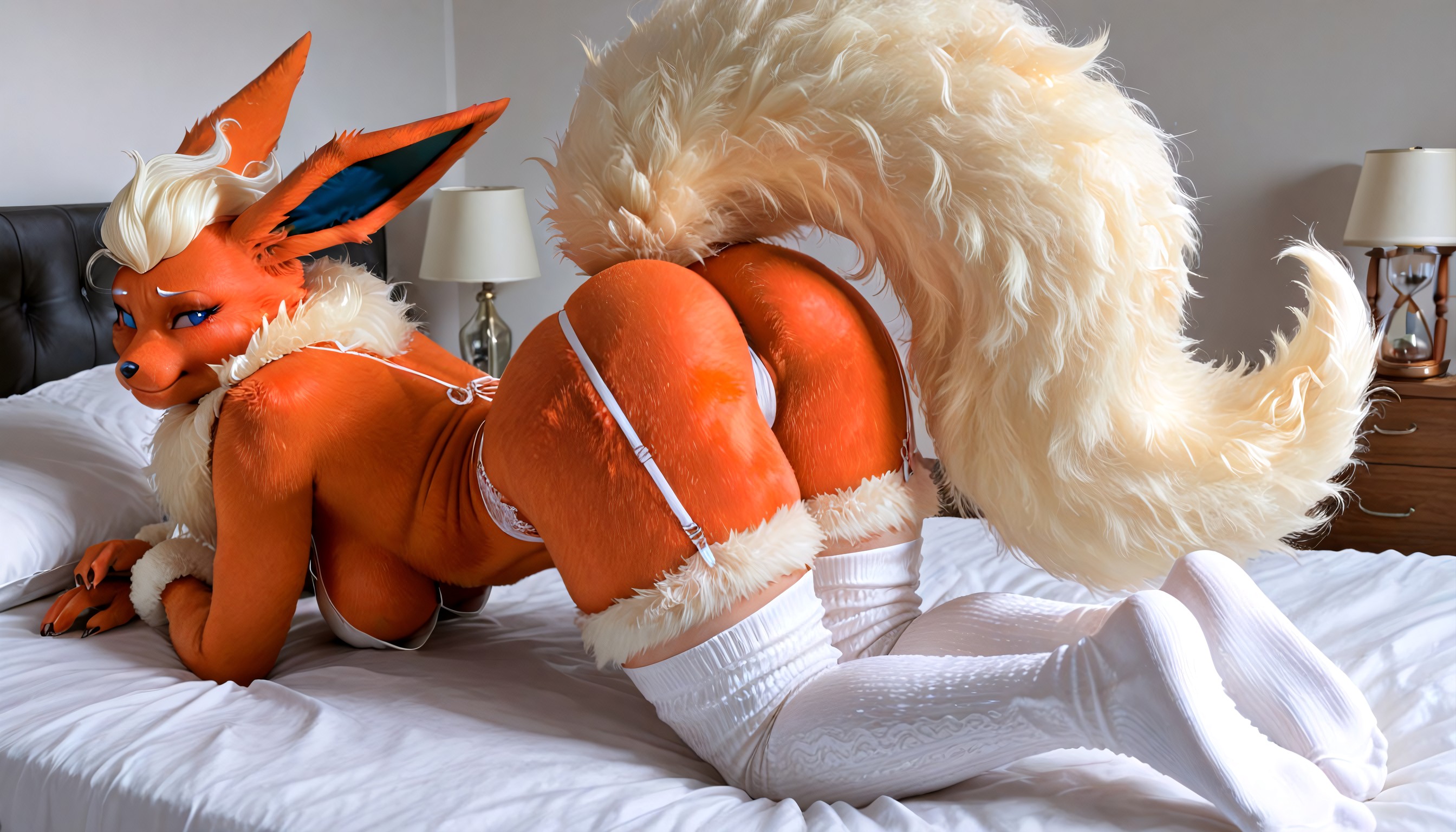 Furry Legs, Ultra Detailed Fur, Fluffy ファーリーAIポルノ