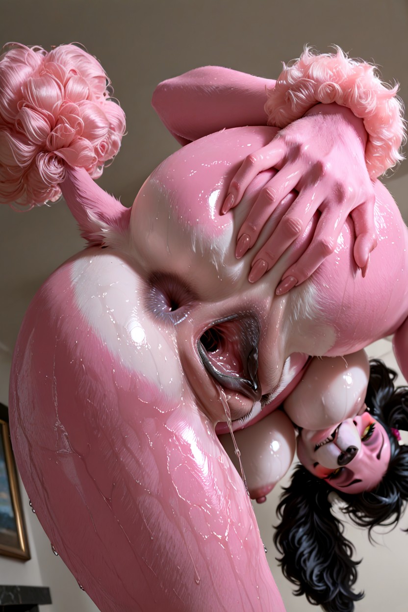View From Back, Exciting Face, Wet Pussy AI獸人黃片