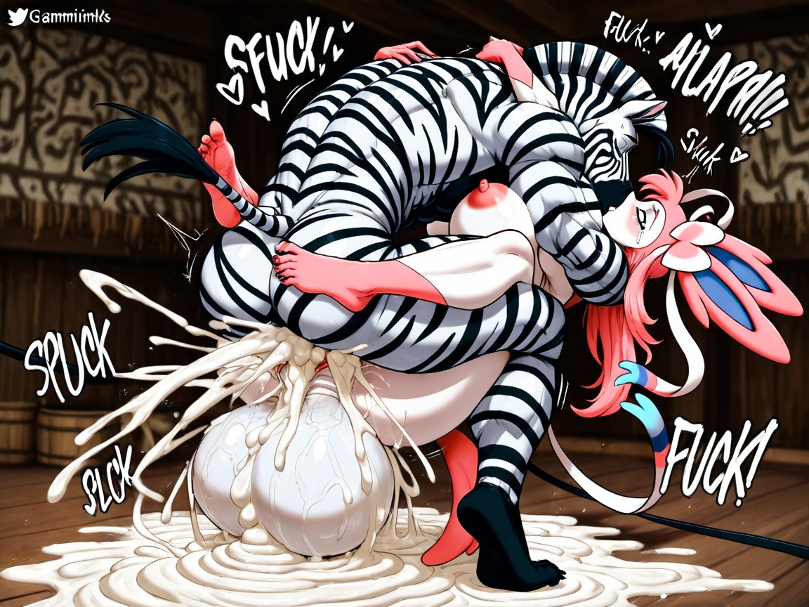 Choqué, Breasts Milk, Moaning Porno IA Furry