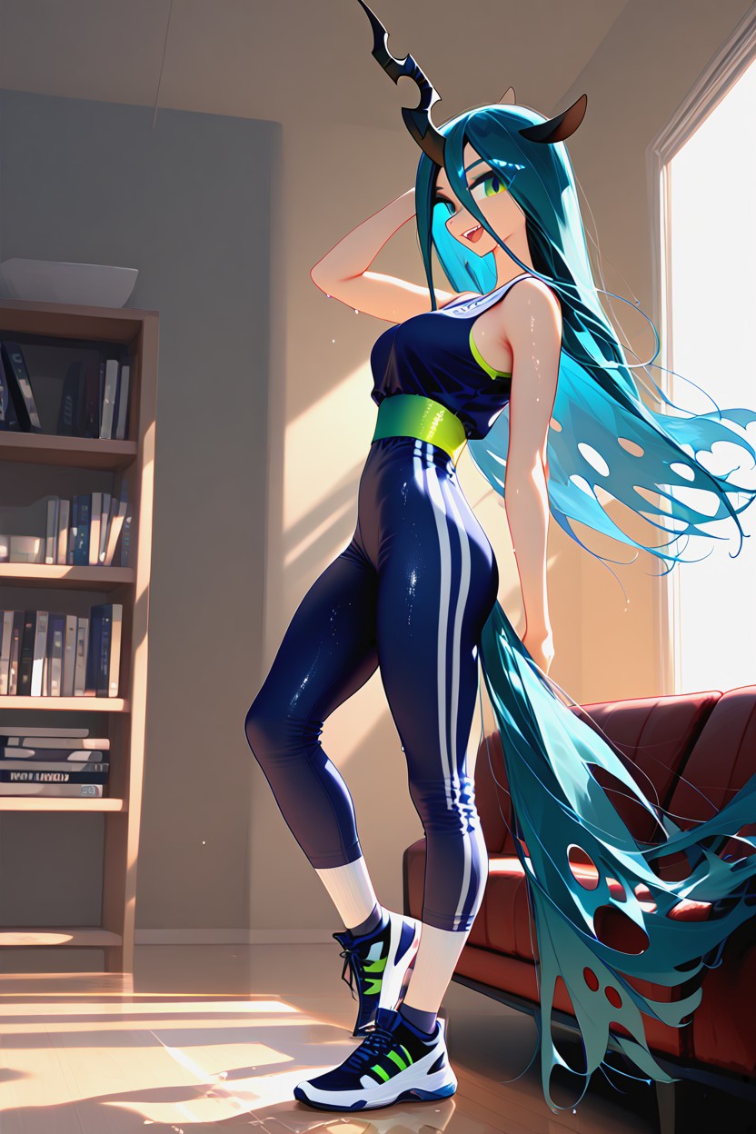 Abdomen, Confident Smile, 小臀 AI獸人黃片
