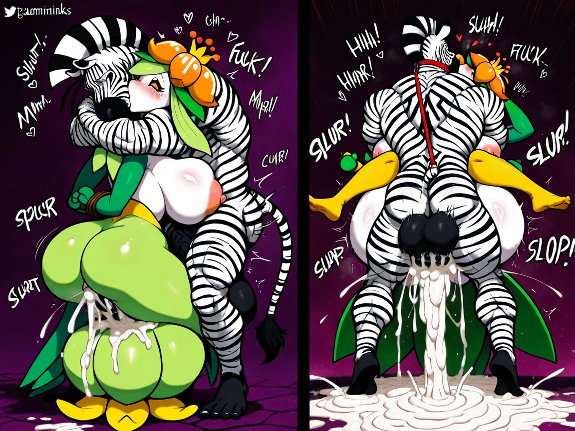 Female Lilligant, 25+, Cum Flooding Furry AI Porn