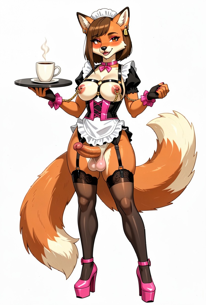 情绪时尚, Ideal Round Breasts, Dick Slides Trogouth Panties AI獸人黃片