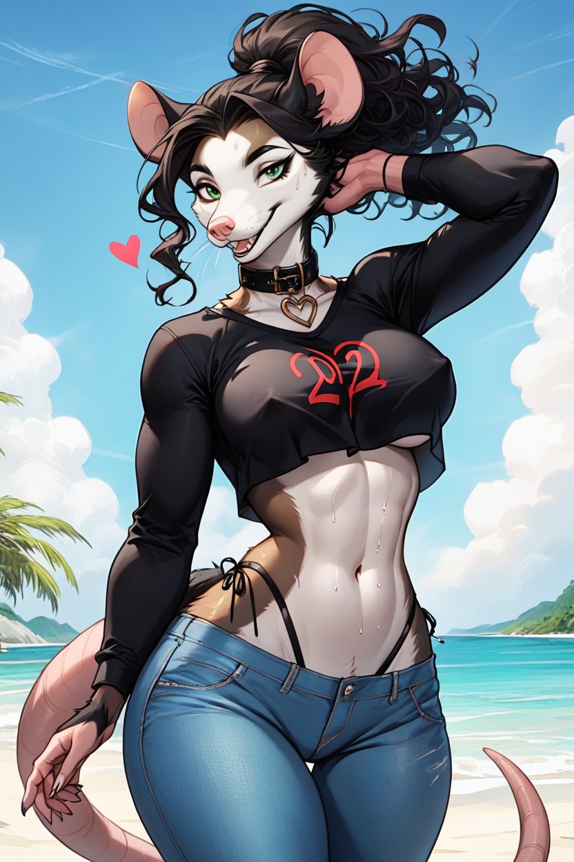 Seams, At The Beach, 正常 AI兽人黄片