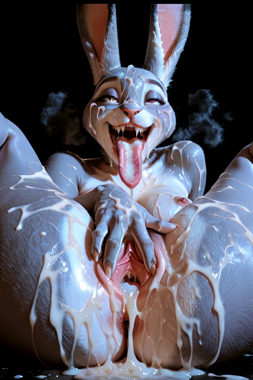 翻白眼, Uvula, 極端下半身沉重 AI獸人黃片