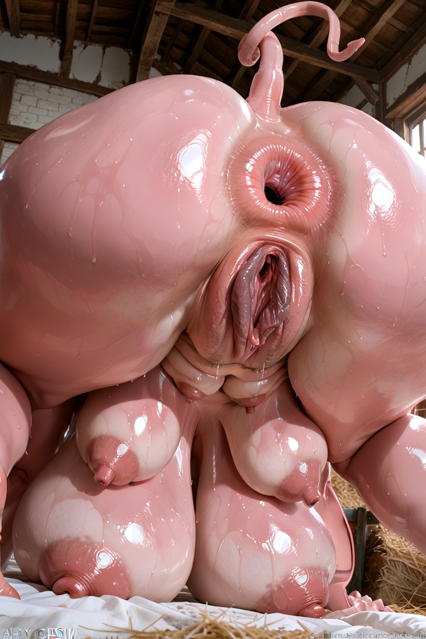 Pig, Bald, Expansion Furry AI Porn