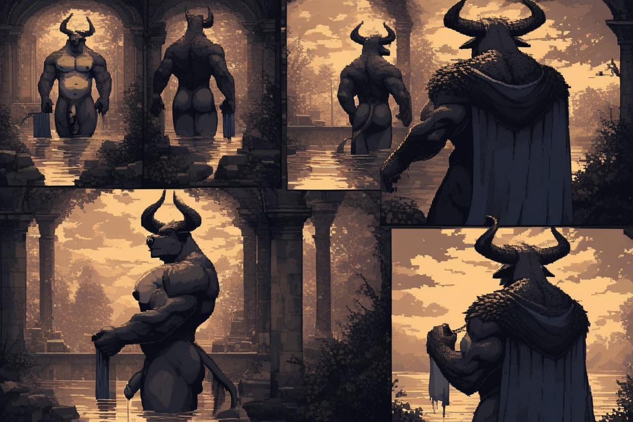 Ass Full Of Cum, Highly Detailed, 18+ Furry AI Porn