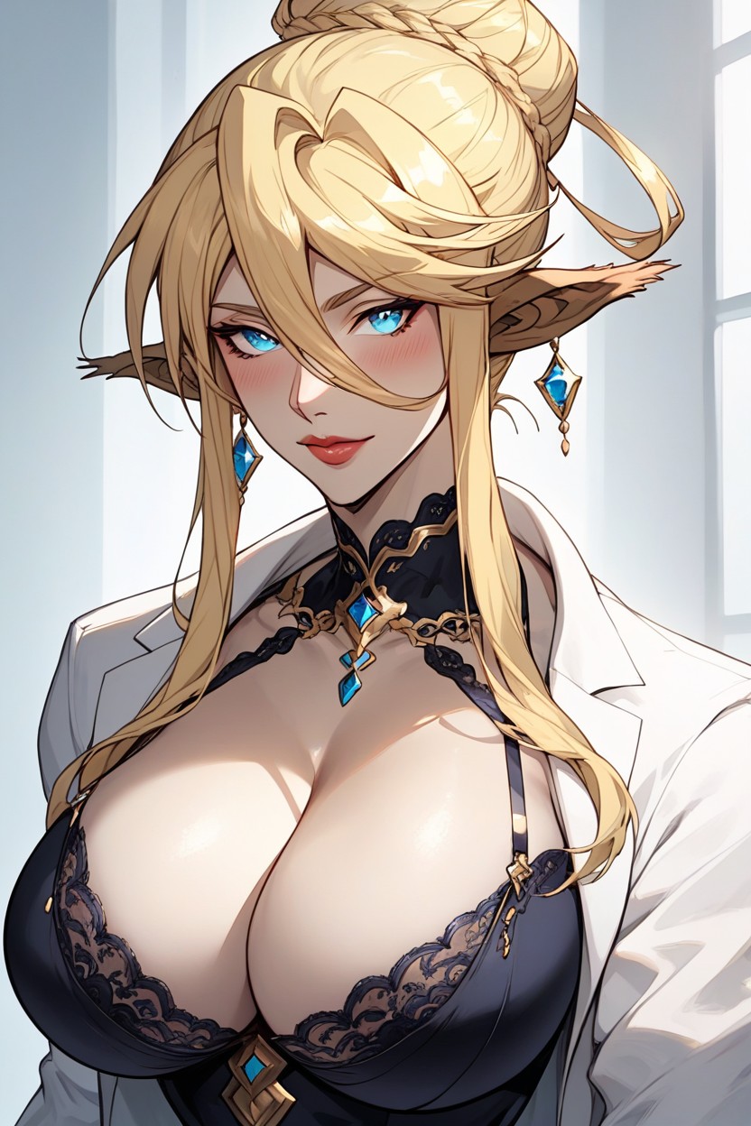 Elegant Waist That Transitions Into The Powerful Lower Body, Formal Yet Form-fitting Knightly Clothing, Centorea's From Monster Musume Furry AI Porn