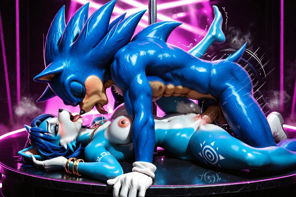 Saliva, Domination, Anal Fucked Furry AI Porn