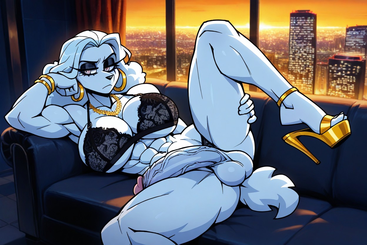 Tail, Furry, Erect Furry AI Porn