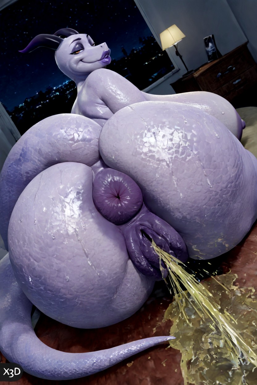 Giant Anus, Nice Thick Thighs, Big Anus Furry AI Porn