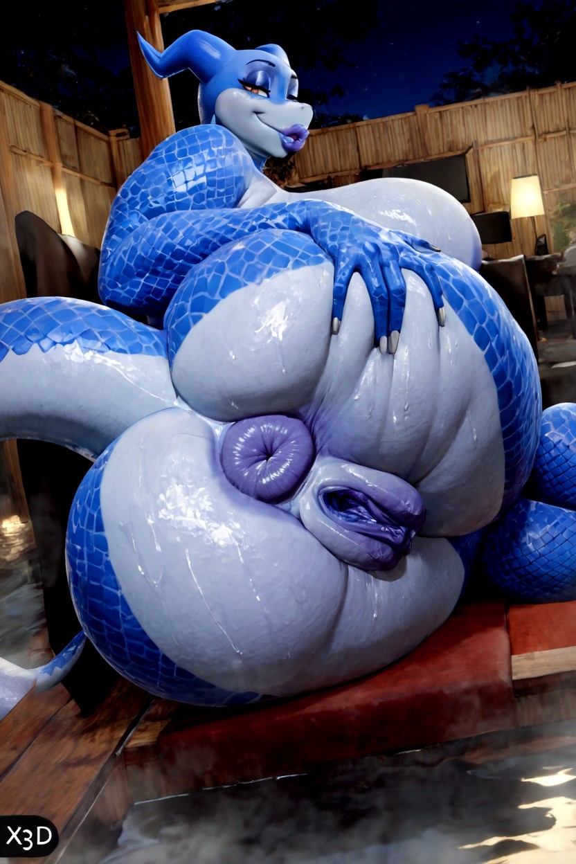 Detailed Anus, Puffy Anus Musky Anus, Nude Furry AI Porn