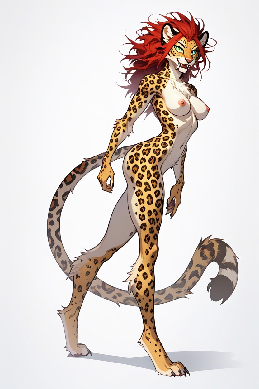 Sexy, Gorgeous, Gentle Lines Furry AI Porn