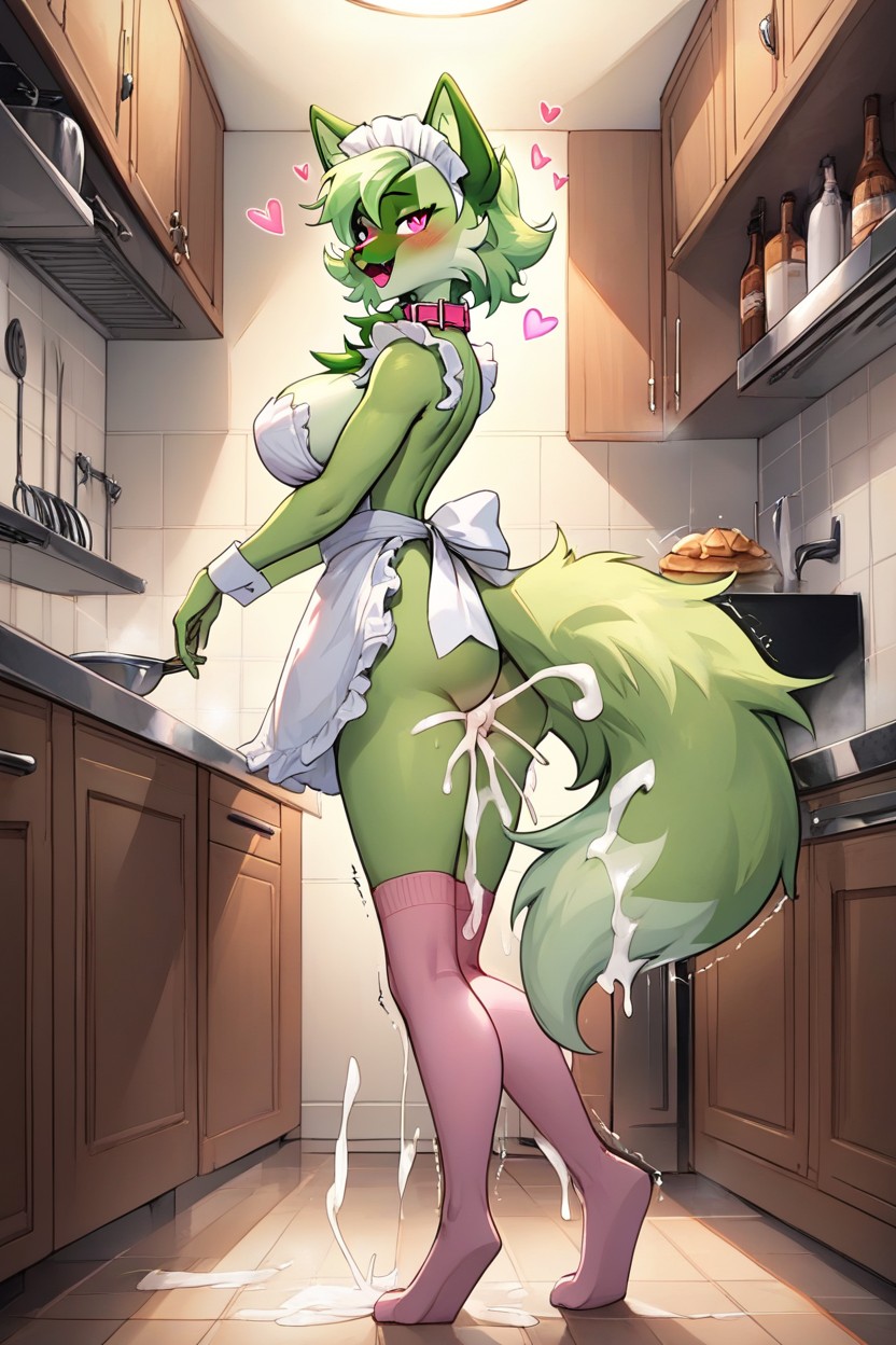 Cum Everywhere, Massive Breast, Skinny Furry AI Porn