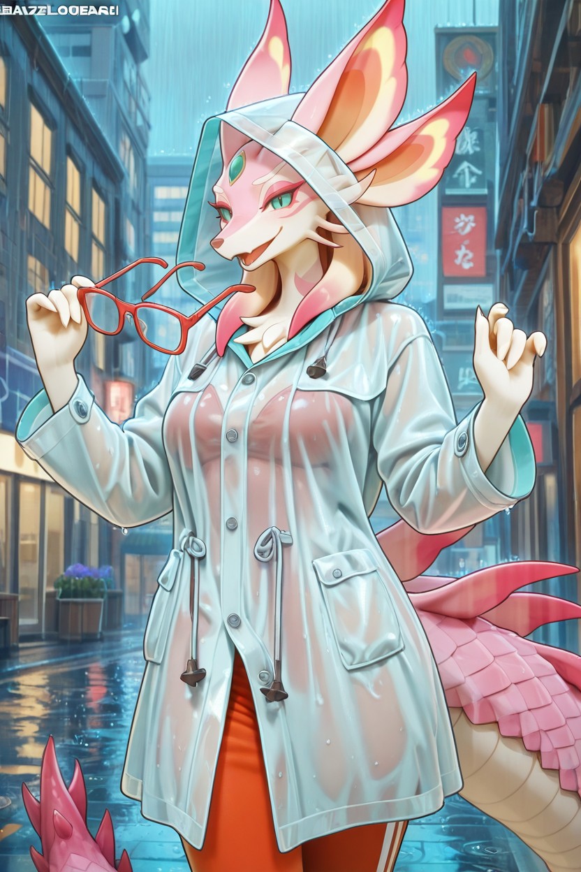 Bust Shot, Small Ass, 18+ Furry AI Porn