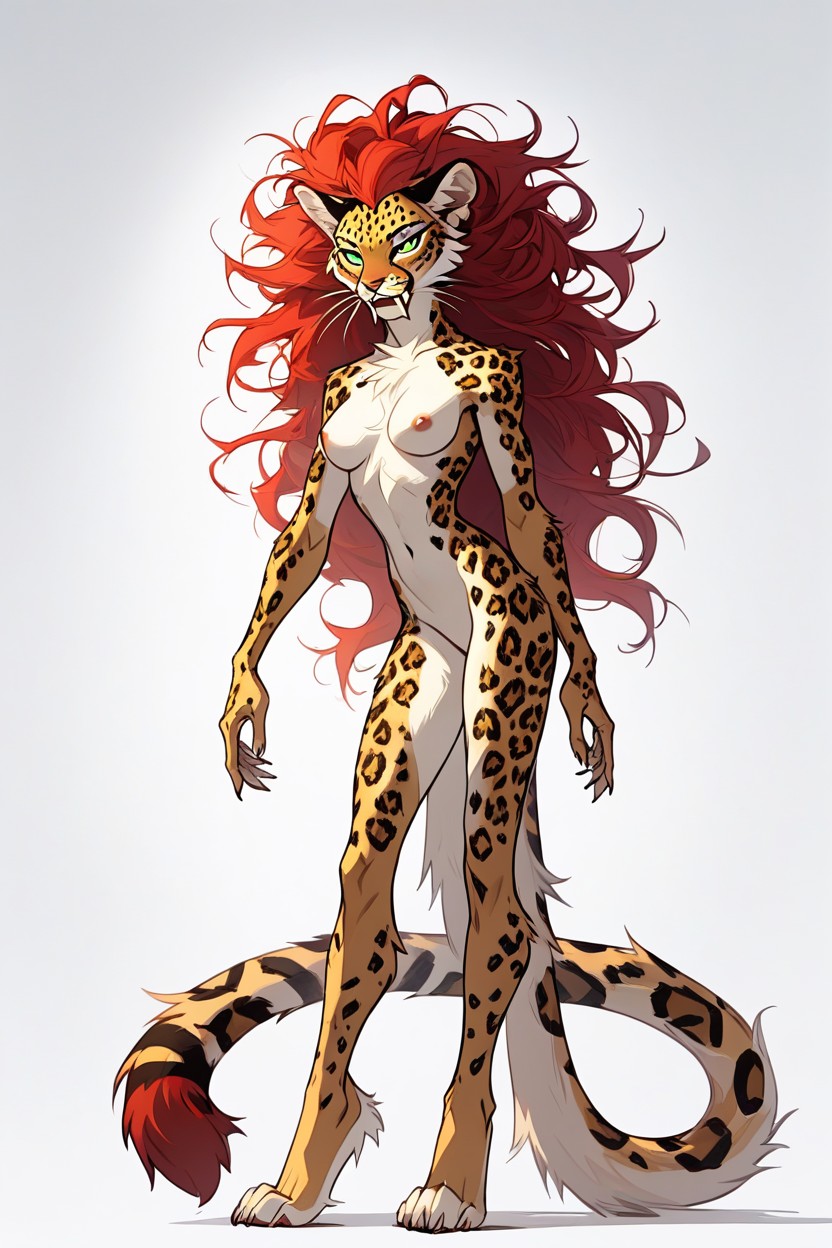 Charming, 25+, Spotted Fur Furry AI Porn