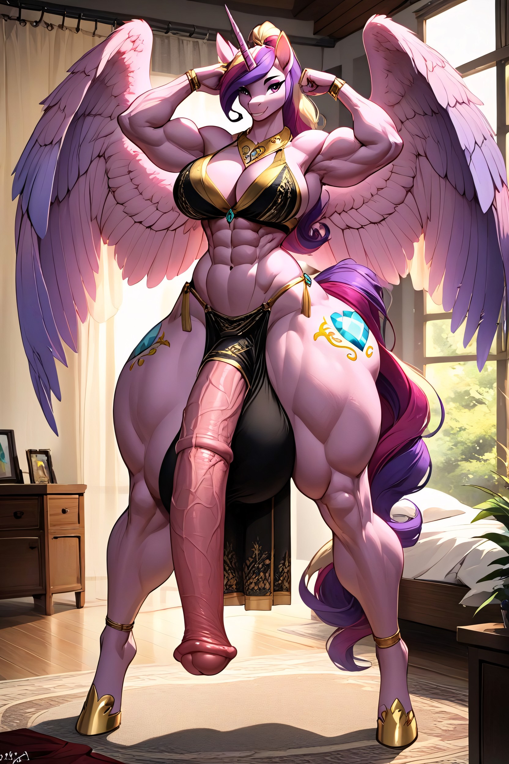 Fit, Pony, Dressed Furry AI Porn