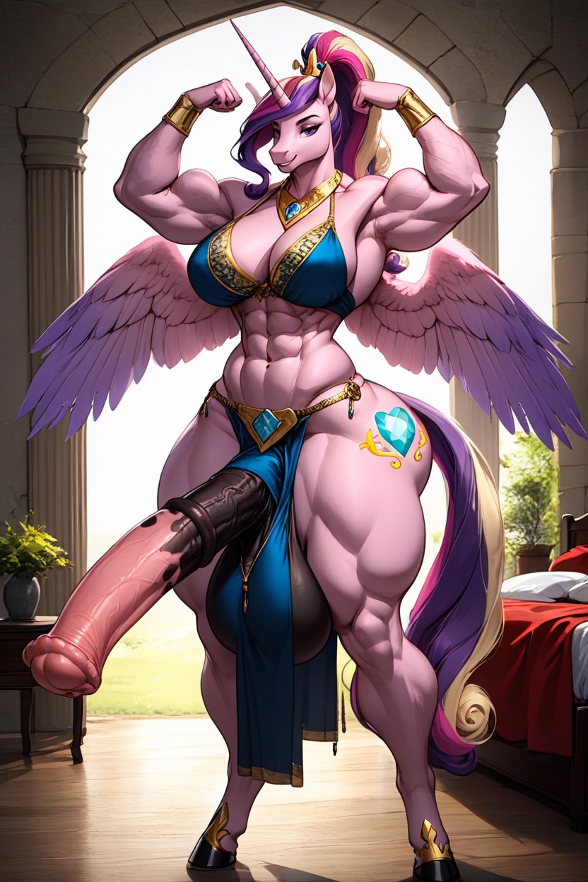 Waist, Dressed, Wide Hips Furry AI Porn