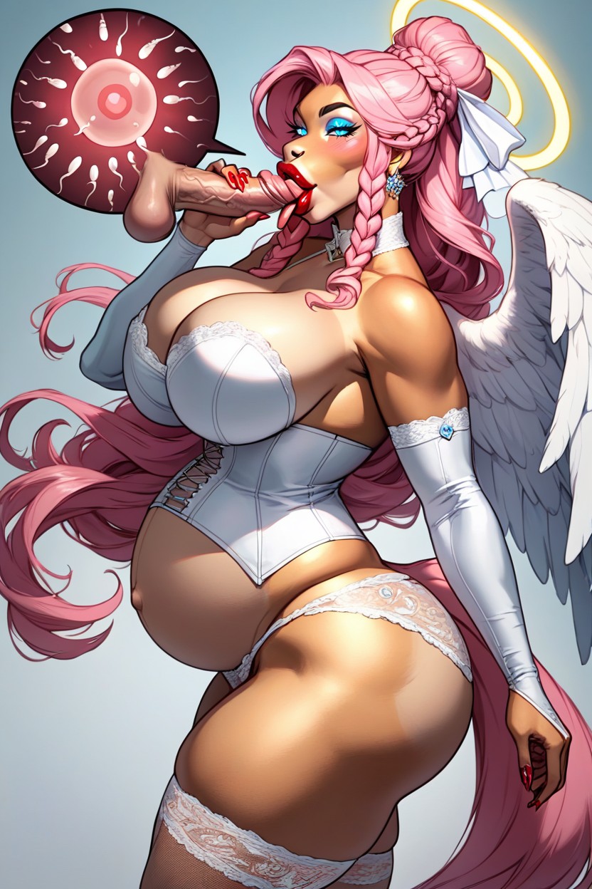 18+, Bimbo, Corset Wedding Dress 퍼리 AI 포르노