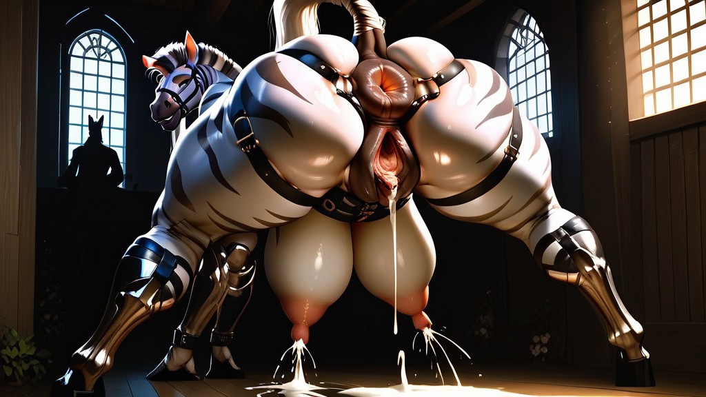 Small Ass, Open Horsepussy, Spread Pussy Furry AI Porn