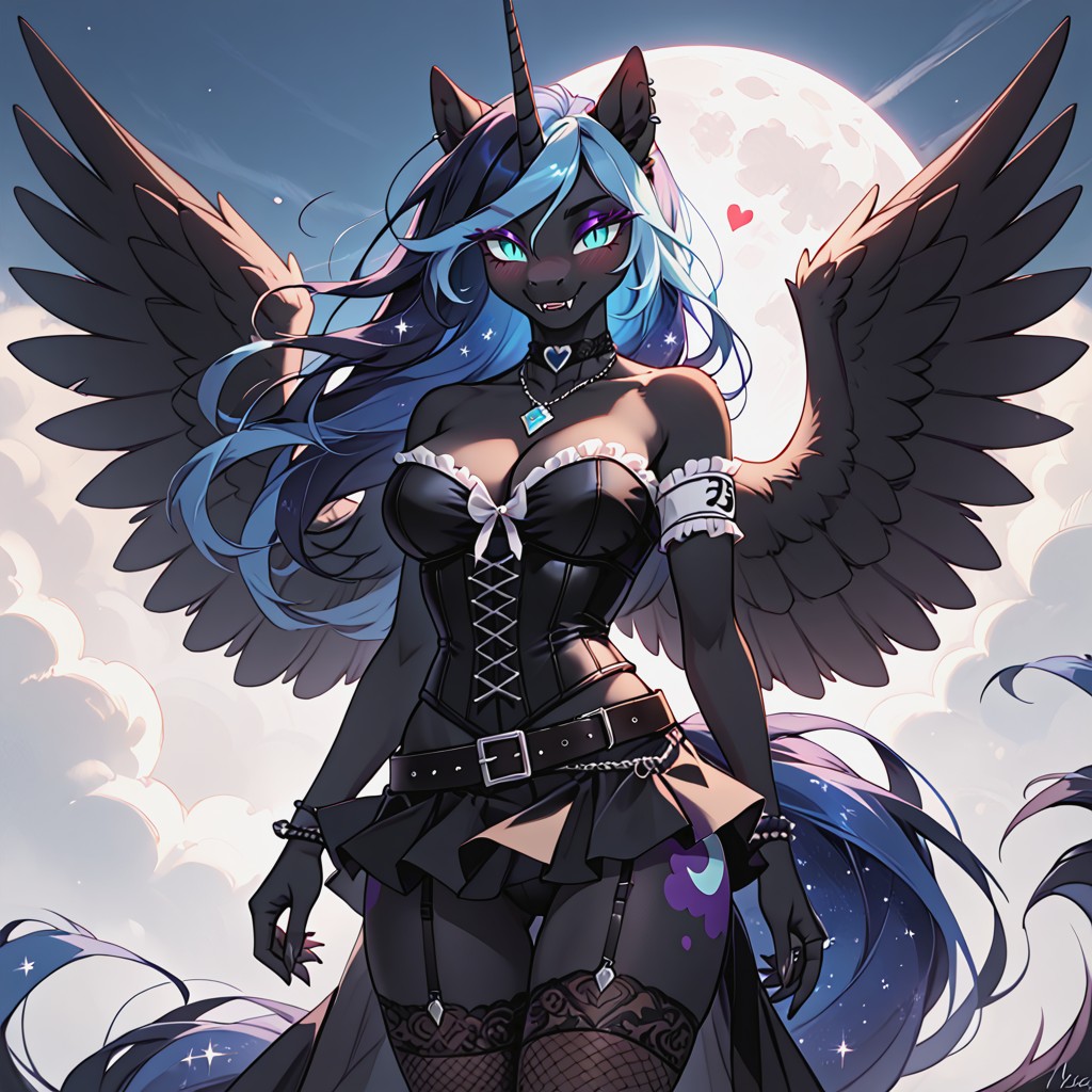 Belt, Garter, Headwearless Furry AI Porn