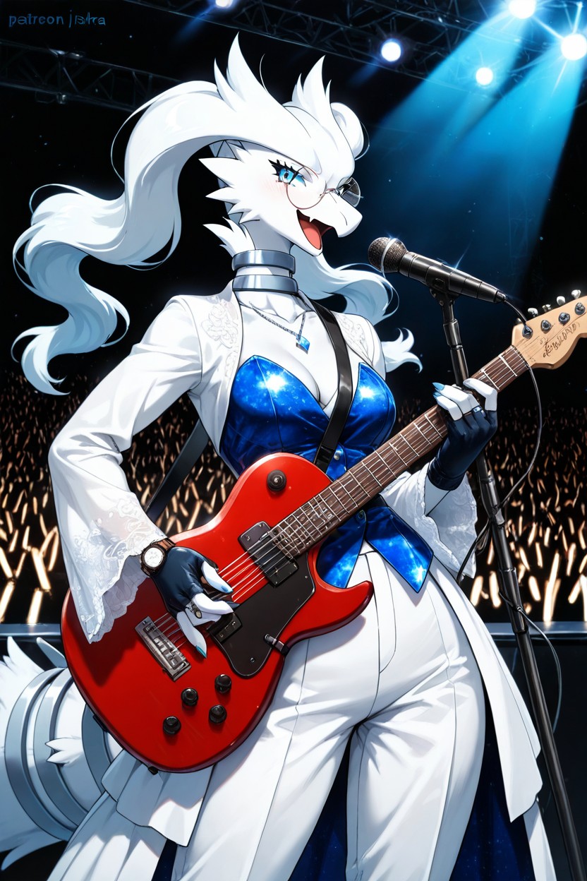 Smiling, Long-sleeved Clothes, 18+ Furry AI Porn