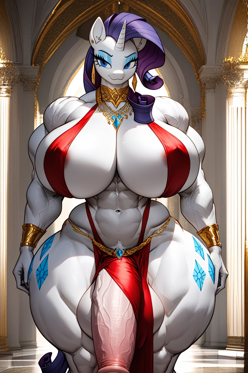 25+, Muscular, Exposed Breast Furry AI Porn