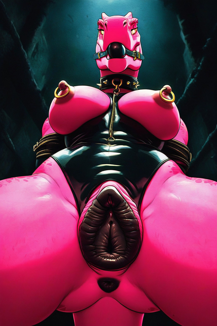 Bondage, 25+, Large Black Anus Furry AI Porn