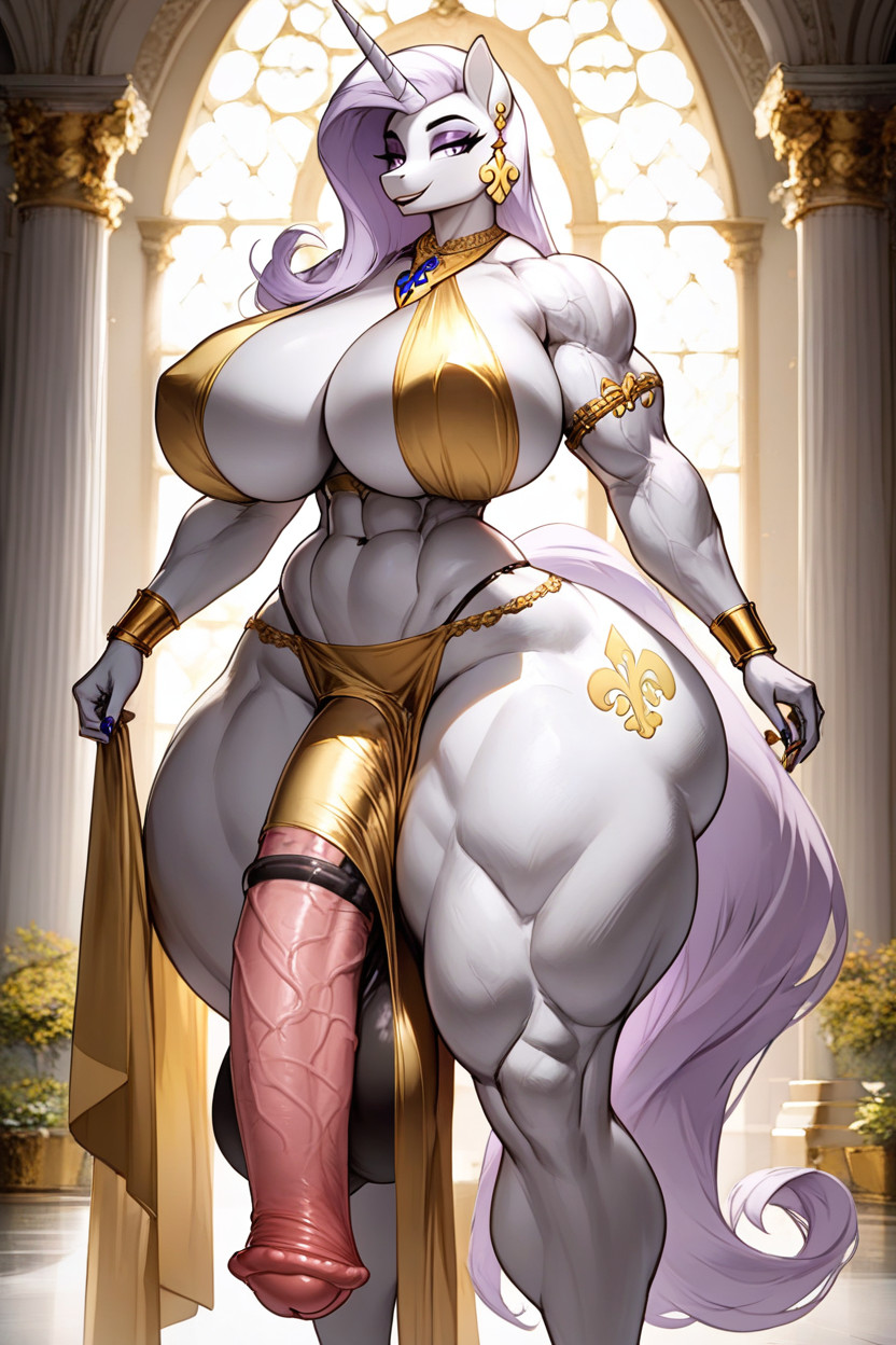 Thick Penis, Extremadamente Pesado En La Parte Inferior, Massive Ass Furry IA