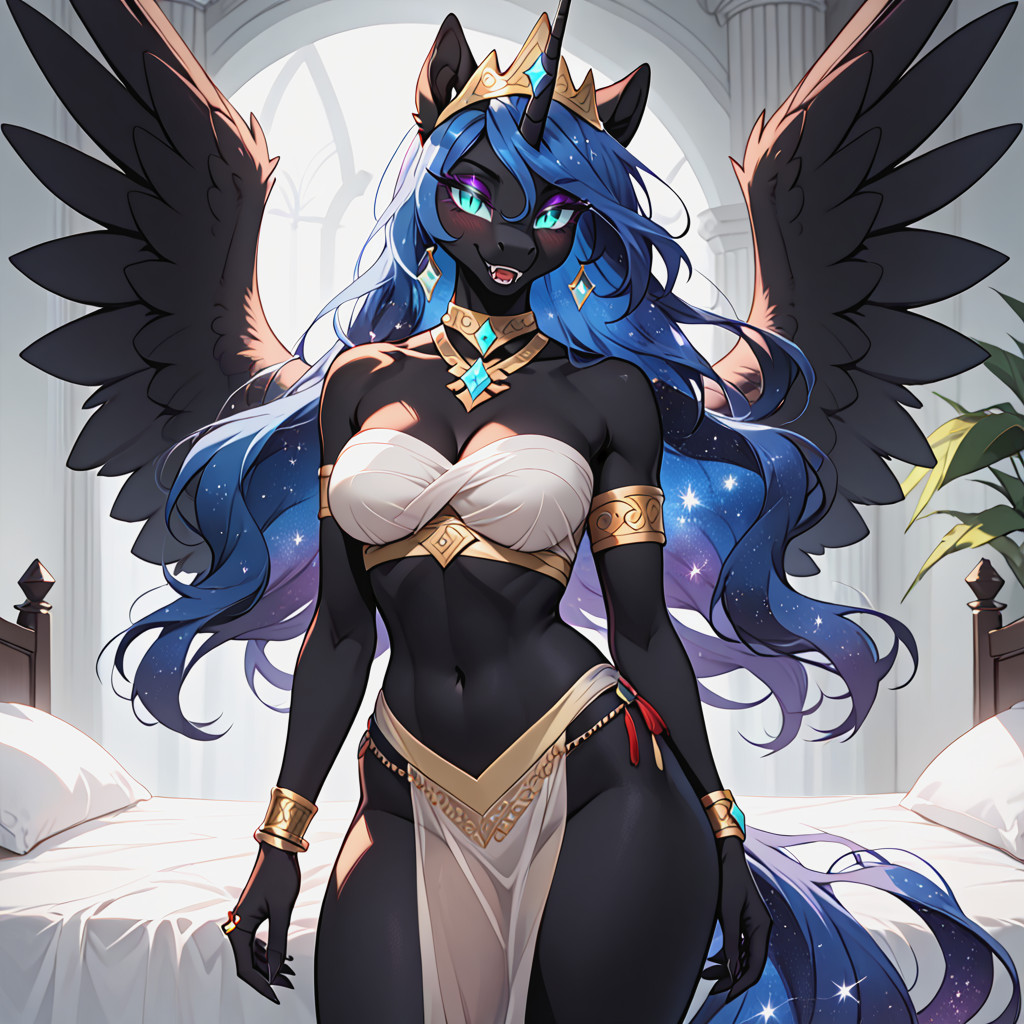 Wind In Hair, Long Loincloth, Sexy Furry AI Porn