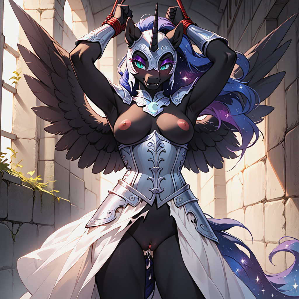 Headwearless, Pony Ears, Fur Tuft Furry IA