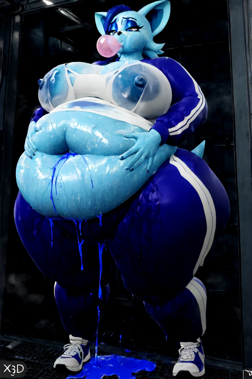 Blue Shoes, Getting Fatter, Wet Clothes Furry IA